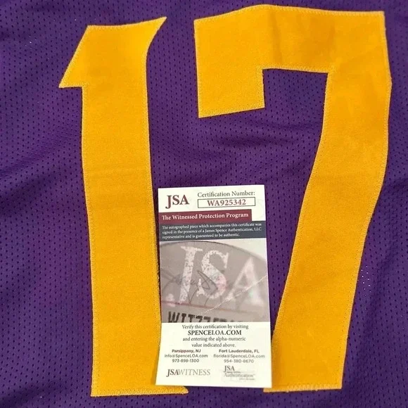 Signed K.J. Osborn Minnesota Vikings Jersey - Size XL - Authenticated - Picture 5 of 5